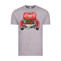 Vintage Zinc Christmas truck Vintage Tee - BarkalooDesign