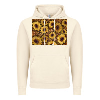 Vintage Artic sunflower leopard background 3200x2400 Vintage Hoodie - AdoDesignShop
