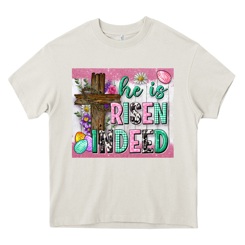 He Is Risen Indeed Tumbler Heavy Core Tee by Neo Western | Teevron
