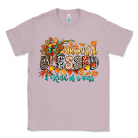 Lilac Thankful Blessed Kind Of Mess Classic Tee - CowhideDigitalArt