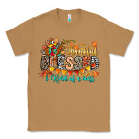 Toasted Coconut Thankful Blessed Kind Of Mess Classic Tee - CowhideDigitalArt