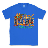 True Royal Thankful Blessed Kind Of Mess Classic Tee - CowhideDigitalArt