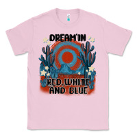 Bubblegum Pink dream' in red white and blue Classic Tee - MaliasSmallBusiness