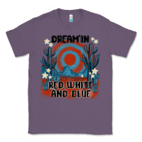 Lavender dream' in red white and blue Classic Tee - MaliasSmallBusiness