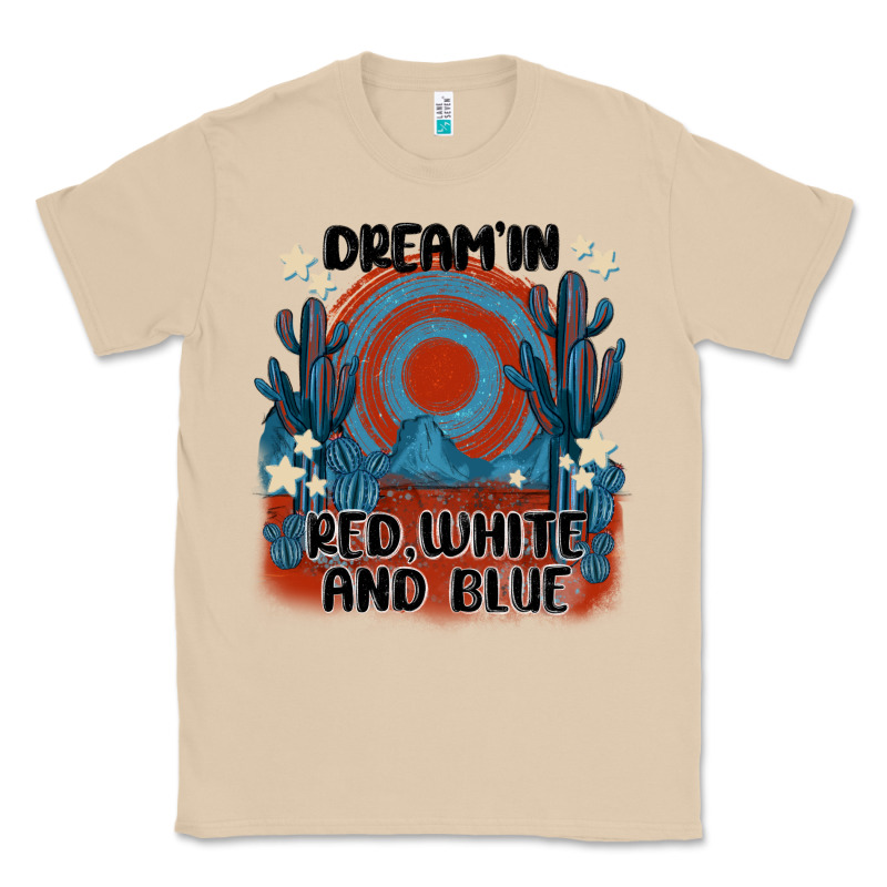 Dream' In Red White And Blue Classic Tee by MaliasSmallBusiness | Teevron