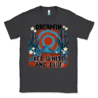 Smoke dream' in red white and blue Classic Tee - MaliasSmallBusiness