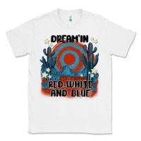 White dream' in red white and blue Classic Tee - MaliasSmallBusiness