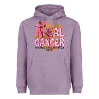 Lavender heal cancer for nothing is impossible with god Heavyweight Hoodie - NancyCooperArtShop