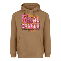 Toasted Coconut heal cancer for nothing is impossible with god Heavyweight Hoodie - NancyCooperArtShop