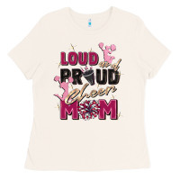 Bone loud and proud cheer mom Ladies Tee - Zillion Design Studio