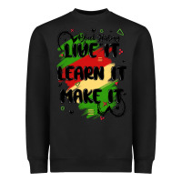 Black 365 days Heavyweight Sweatshirt - MaliasSmallBusiness