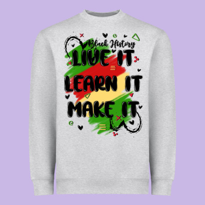 365 Days Heavyweight Sweatshirt Designed By Maliassmallbusiness