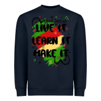 Navy 365 days Heavyweight Sweatshirt - MaliasSmallBusiness