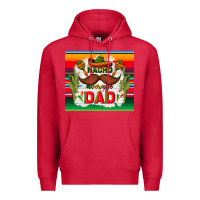Cardinal nacho average dad father's day Premium Hoodie - TumblerDesignByShophia