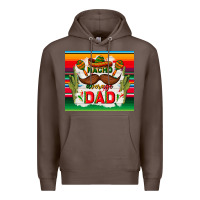 Coffee nacho average dad father's day Premium Hoodie - TumblerDesignByShophia