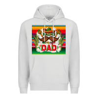 Dove Grey nacho average dad father's day Premium Hoodie - TumblerDesignByShophia