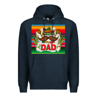 Navy nacho average dad father's day Premium Hoodie - TumblerDesignByShophia