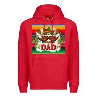 Red nacho average dad father's day Premium Hoodie - TumblerDesignByShophia