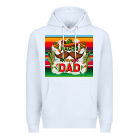 White nacho average dad father's day Premium Hoodie - TumblerDesignByShophia