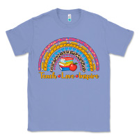 Colony Blue back to school rainbow teach love inspire Classic Tee - AdoDesignShop
