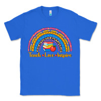 True Royal back to school rainbow teach love inspire Classic Tee - AdoDesignShop