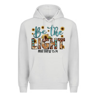 Dove Grey be the light matthew 5 14 Premium Hoodie - JahusDesignShop
