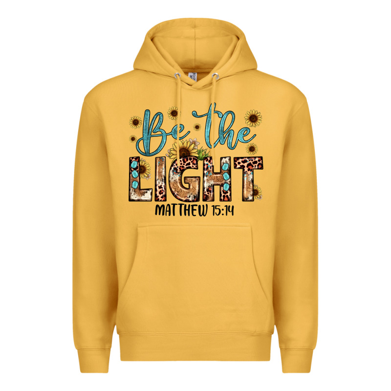 Be The Light Matthew 5 14 Premium Hoodie by JahusDesignShop | Teevron