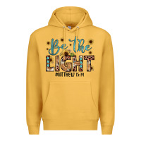 Mustard be the light matthew 5 14 Premium Hoodie - JahusDesignShop