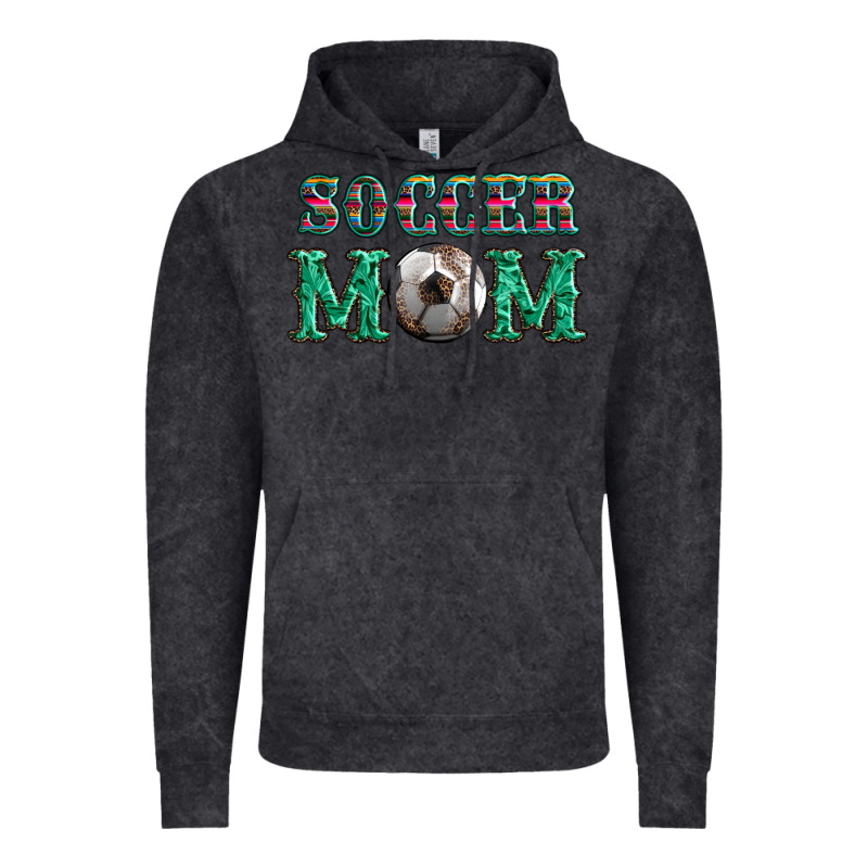 Soccer Mom With Leopard Ball And Serape Leopard Vintage Hoodie by Artiststas | Teevron