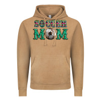 Vintage Camel soccer mom with leopard ball and serape leopard Vintage Hoodie - Artiststas