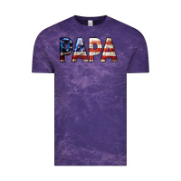 Cloud Purple American Papa Vintage Tee - LillyAllenDesigns