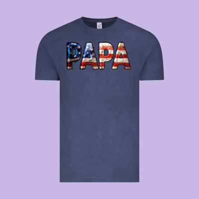 American Papa Vintage Tee Designed By Lillyallendesigns