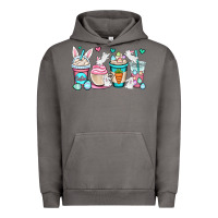 Pigment Tornado Easter bunnies coffee cups Urban Hoodie - OliviaCreatesArt