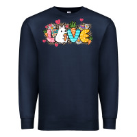 Navy Love Easter Premium Sweatshirt - NancyCooperArtShop