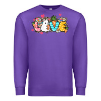 Purple Love Easter Premium Sweatshirt - NancyCooperArtShop