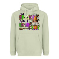 Matcha I'm Spooky and I Gnome It Heavyweight Hoodie - texasbilliewilder