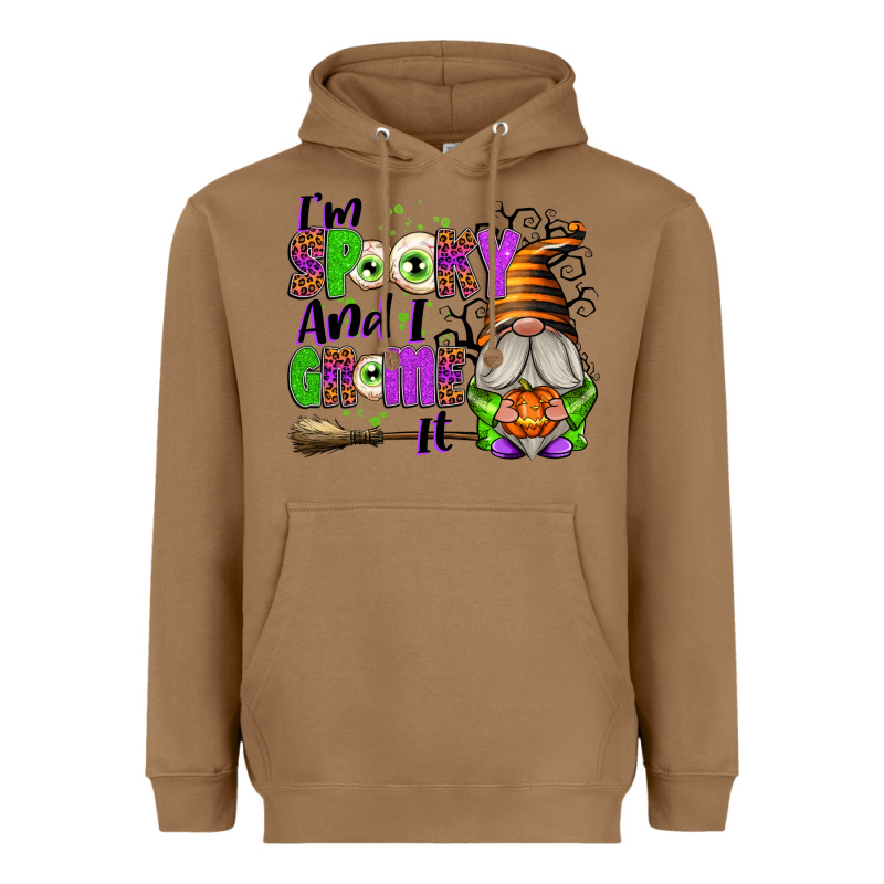 I'm Spooky And I Gnome It Heavyweight Hoodie by texasbilliewilder | Teevron