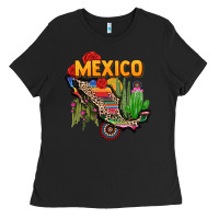 Black mexico map Ladies Tee - CTS Tumbler Store