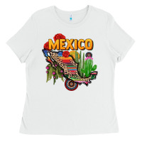White mexico map Ladies Tee - CTS Tumbler Store