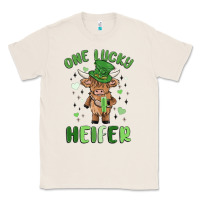 Natural one lucky heifer Classic Tee - MaliasSmallBusiness
