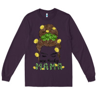 Plum one lucky mama Long Sleeve Tee - MaliasSmallBusiness