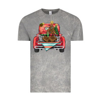 Cloud Rock Christmas truck Vintage Tee - BarkalooDesign