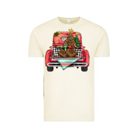 Vintage Arctic Christmas truck Vintage Tee - BarkalooDesign