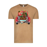 Vintage Camel Christmas truck Vintage Tee - BarkalooDesign