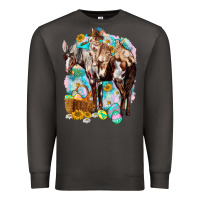 Smoke Happy Easter Day Rodeo Premium Sweatshirt - NancyCooperArtShop