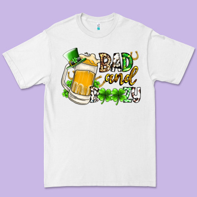 Bad And Boozy Premium Tee Designed By Racoondesign