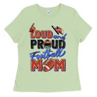 Matcha loud and proud football mom Ladies Tee - Zillion Design Studio
