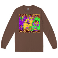 Chestnut mardi gras Long Sleeve Tee - JahusDesignShop