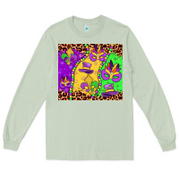 Matcha mardi gras Long Sleeve Tee - JahusDesignShop