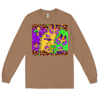 Toasted Coconut mardi gras Long Sleeve Tee - JahusDesignShop